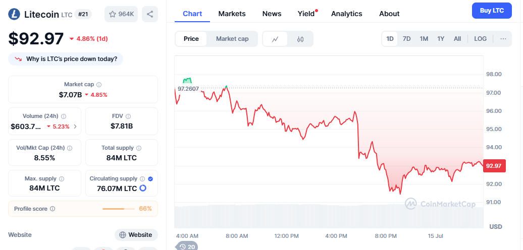 Litecoin Price Prediction 2025 Analysis Key Factors