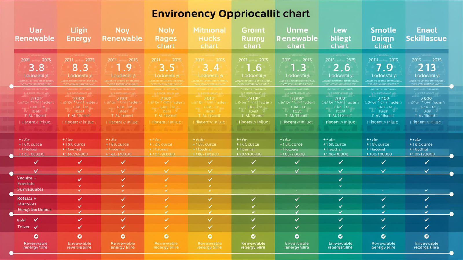 Environmental Impact Comparison Chart
