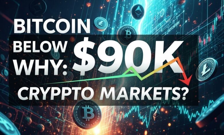 Bitcoin Below $90K Why Crypto Markets