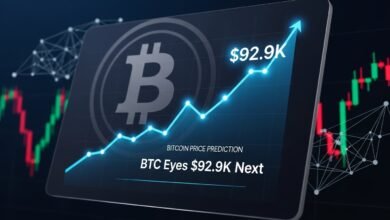 Bitcoin Price Prediction BTC Eyes $92.9K Next