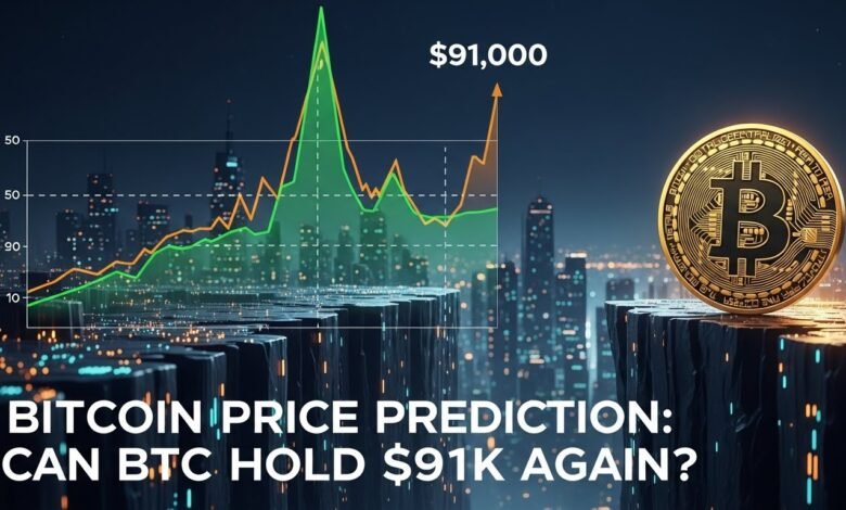 Bitcoin Price Prediction Can BTC Hold $91k Again