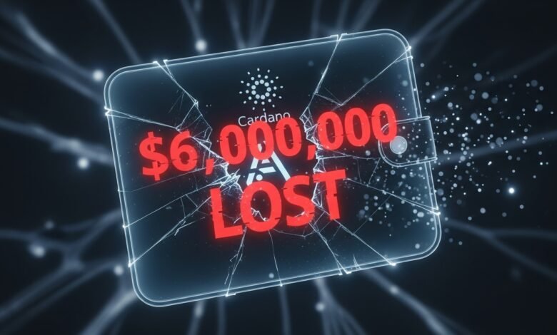 Cardano Wallet Loses $6M