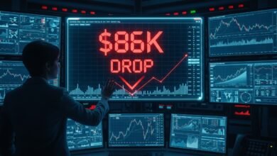 Signals $86K Drop