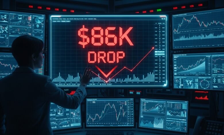 Signals $86K Drop