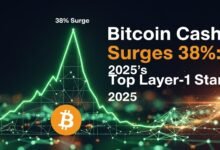 Bitcoin Cash Surges 38% 2025’s Top Layer-1 Star