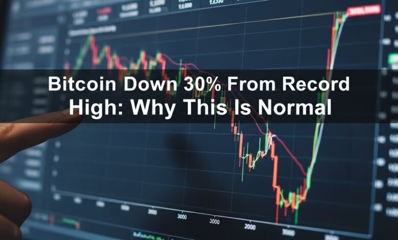 Bitcoin Down 30% From Record High Why This Is Normal