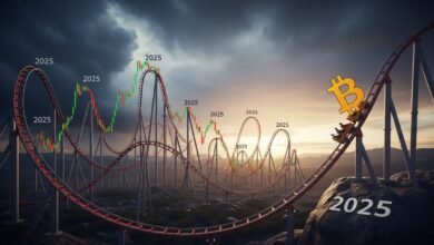 Bitcoin's 2025 Rollercoaster Will It End on a Low Note