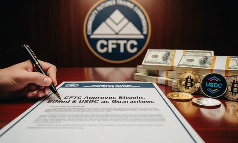 CFTC Approves Bitcoin, Ethereum & USDC as Guarantees