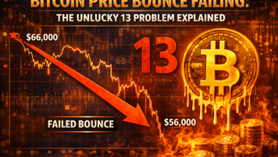 Bitcoin Price Bounce Failing: The Unlucky 13 Problem Explained