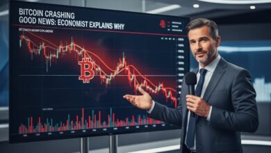 Bitcoin Crashing Good News: Economist Explains Why