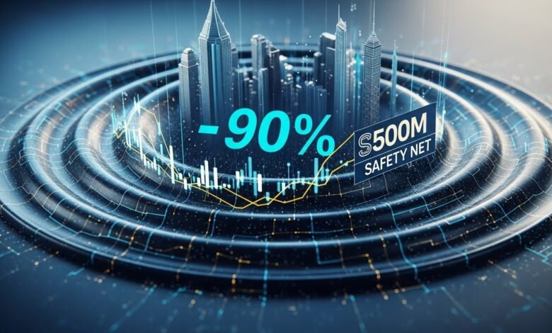 Ripple as 90% XRP Wall Street’s $500M Safety Net