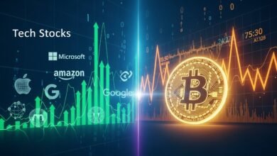 Tech Stocks Bitcoin Price What Recent Performance Reveals