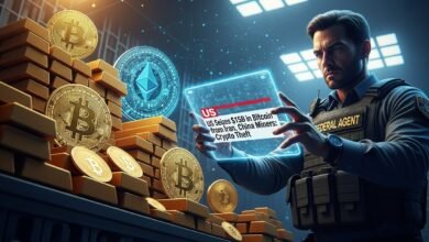 US Seized Bitcoin from Iran China Miners $15B Crypto Theft