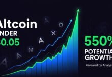 Altcoin Under $0.05 550% Potential Growth Revealed by Analysts