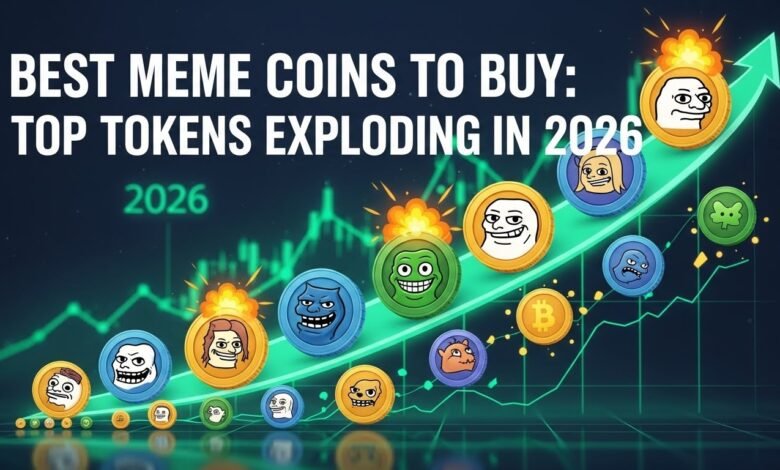 Best Meme Coins to Buy Top Tokens Exploding in 2026