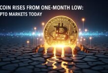 Bitcoin Rises From One-Month Low Crypto Markets Today