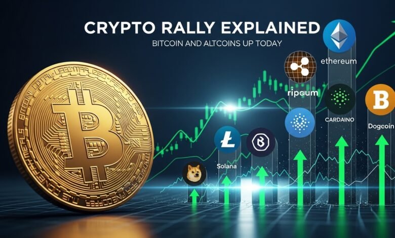 Bitcoin and Altcoins Up Today Crypto Rally Explained