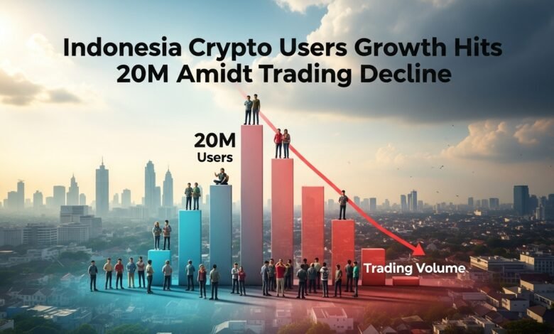 Indonesia Crypto Users Growth Hits 20M Amid Trading Decline