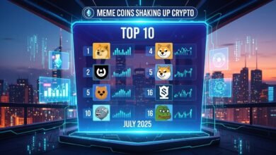 Top 10 Meme Coins Shaking Up Crypto in July 2025