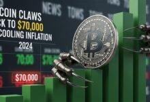 Bitcoin Claws Back to $70,000 on Cooling Inflation 2024