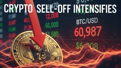 Bitcoin Drops Below $61,000 Crypto Sell-Off Intensifies