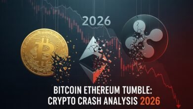 Bitcoin Ethereum XRP Tumble Crypto Crash Analysis 2026