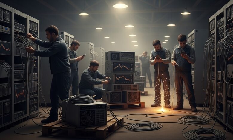 Bitcoin Miners Unplugging Equipment as Crypto Crashes Hard