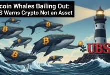 Bitcoin Whales Bailing Out UBS Warns Crypto Not an Asset