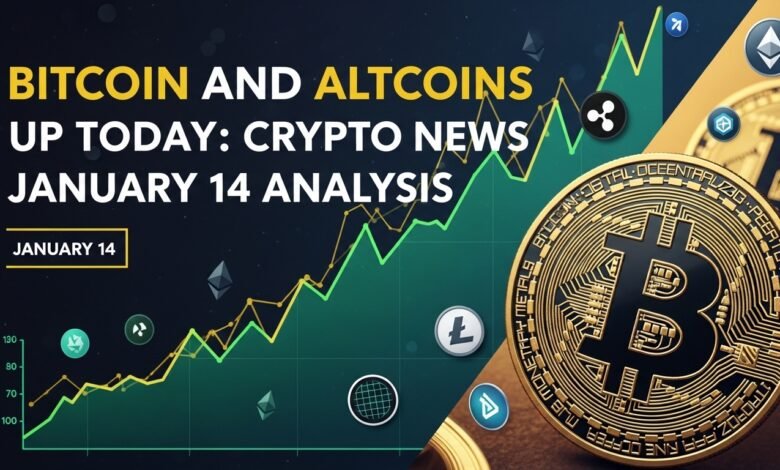 Bitcoin and Altcoins Up Today Crypto News January 14 Analysis
