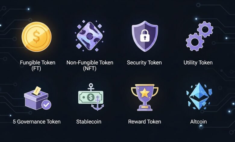 Digital Tokens 8 Types of Crypto Coins You Must Know