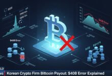 Korean Crypto Firm Bitcoin Payout $40B Error Explained