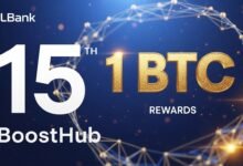 LBank Launches 15th BoostHub Campaign with 1 BTC Rewards