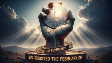 Bitcoin Holders Stood Firm 85% Resisted the February Dip